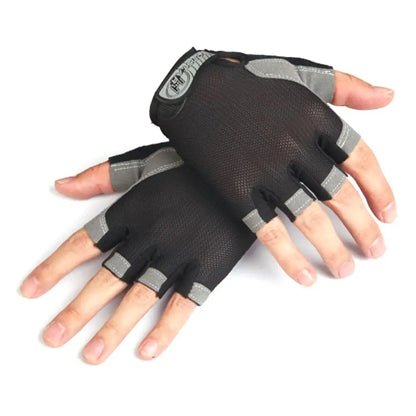 2Pcs MTB Bike Gloves Anti-Skid Sun-Proof High Temperature Resistance Outdoor Cycling Bicycletouch Screen Gloves Bicycle Gloves