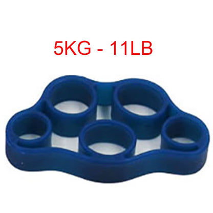 Hand Gripper Silicone Finger Expander Exercise Hand Grip Wrist Strength Trainer Finger Exerciser Resistance Bands Fitness