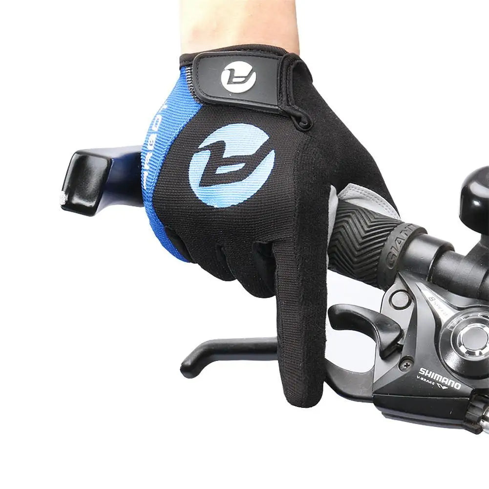 2Pcs MTB Bike Gloves Anti-Skid Sun-Proof High Temperature Resistance Outdoor Cycling Bicycletouch Screen Gloves Bicycle Gloves