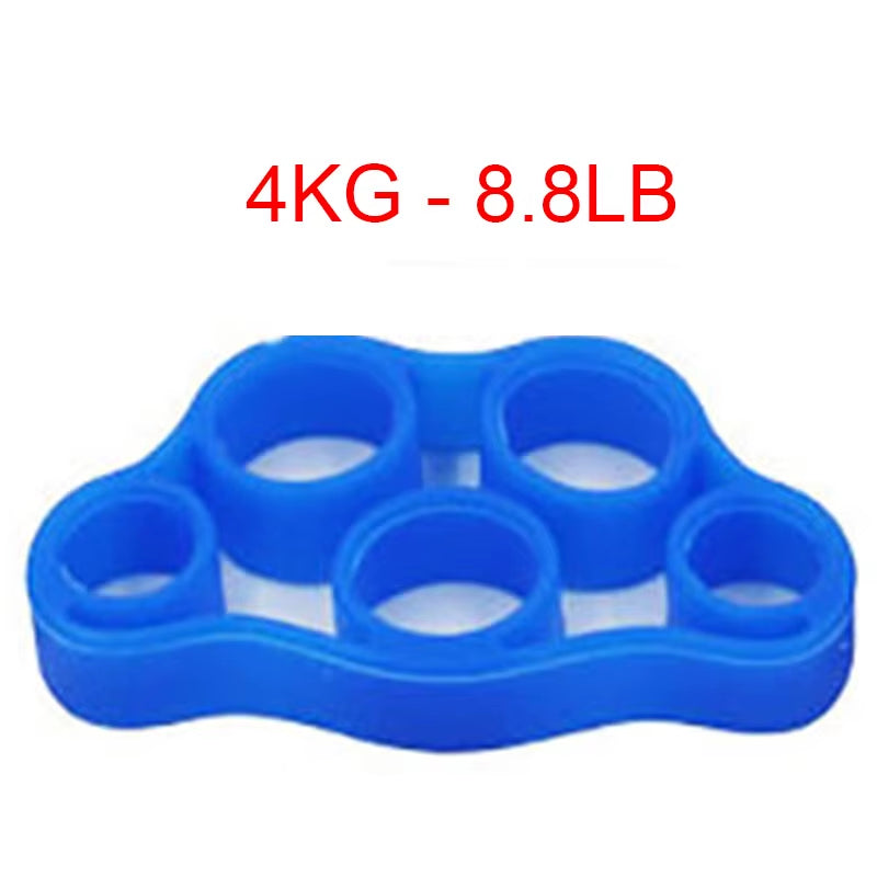 Hand Gripper Silicone Finger Expander Exercise Hand Grip Wrist Strength Trainer Finger Exerciser Resistance Bands Fitness